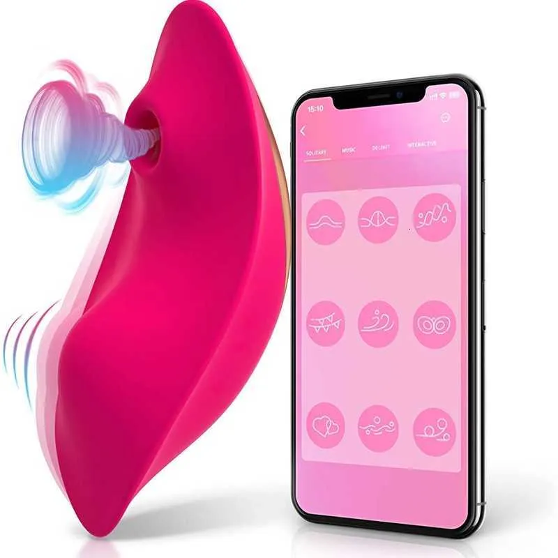 Massager per adulti Hwok indossabile Wireless succhiare il vibratore per le donne stimolatore clitoride vagina g punto mastur