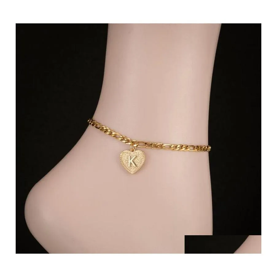 Letter k anklet deals