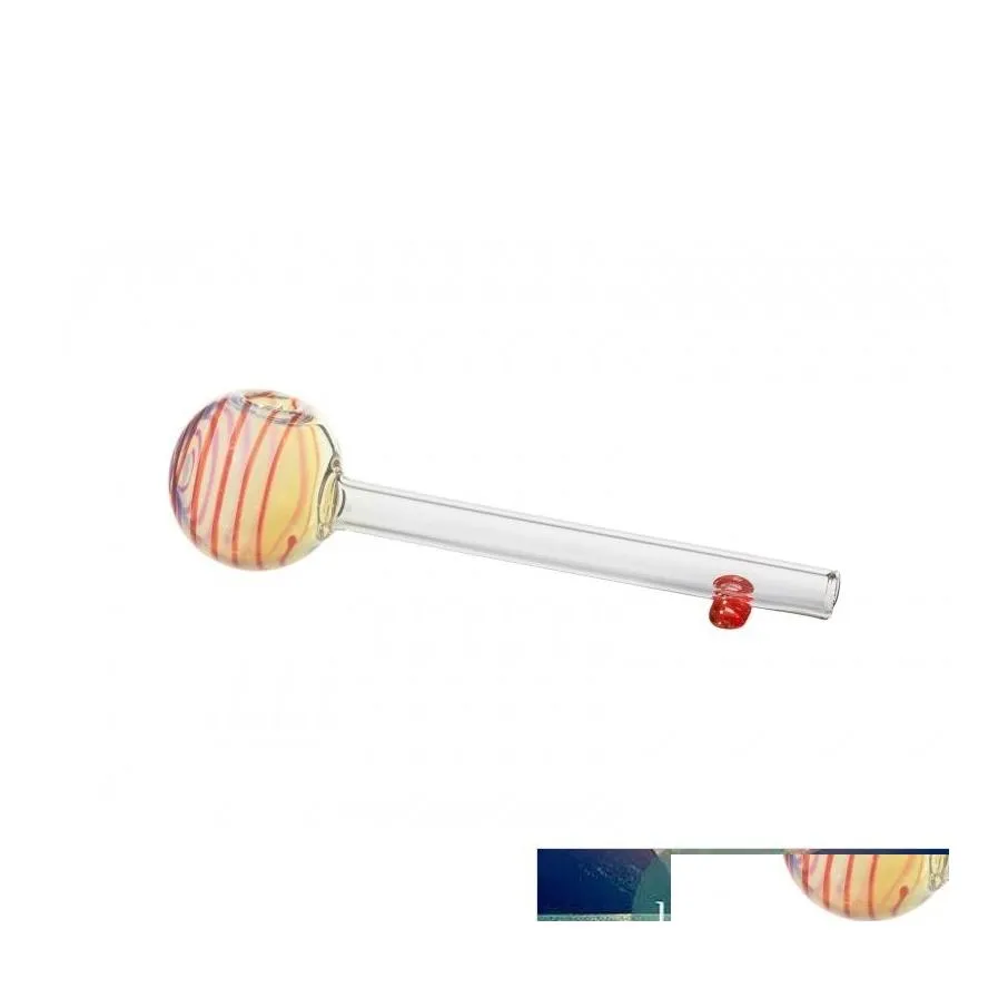 Trinkgeschirrgriff 4 Zoll Swirl Lollipop Glas St. Fabrikpreis Expertendesign Qualität Neuester Stil Originalstatus Drop Lieferung nach Hause Otace