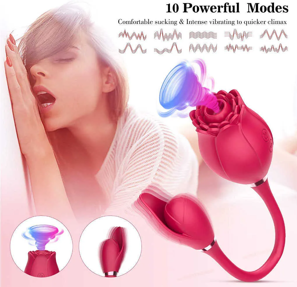 Beauty Items Rose Sucking Vibrator 10 Speed Vibrating... From Ty2420937475,  $47.23 | DHgate.Com