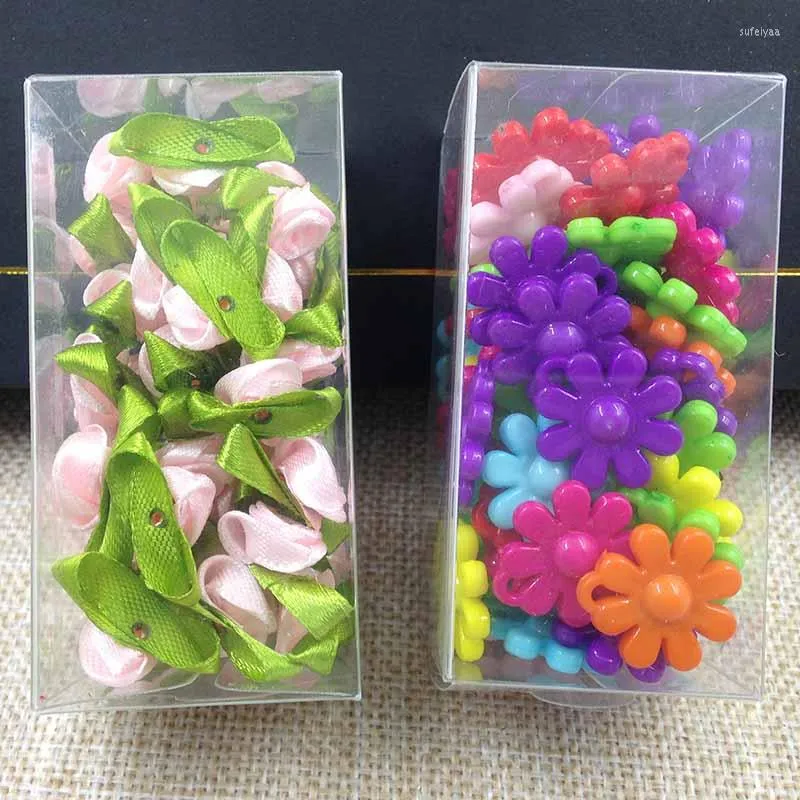 Presentförpackning grossist 100st 1Lot Clear PVC Custom Box Packing Wedding/Christmas Favor Candy/Apple/Gift/Candle/Dry Fruit Toys 8 4 4CM