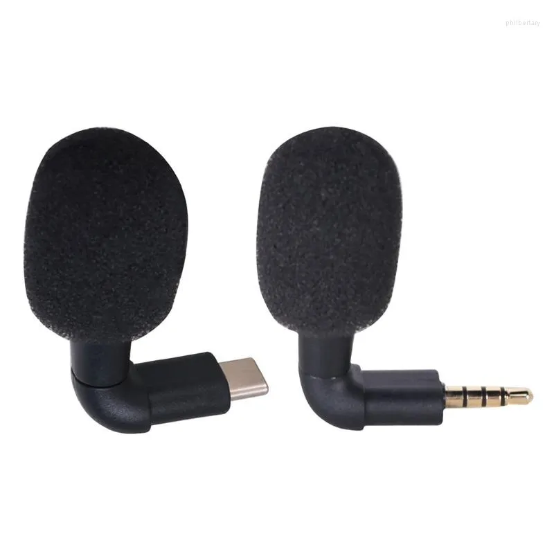 Microfones Professional Video Microphone Lossless Noise Reduction Type-C/3,5mm Plug