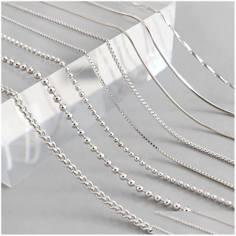 Sterling Silver Link Necklace | 20 - Gunderson's Jewelers