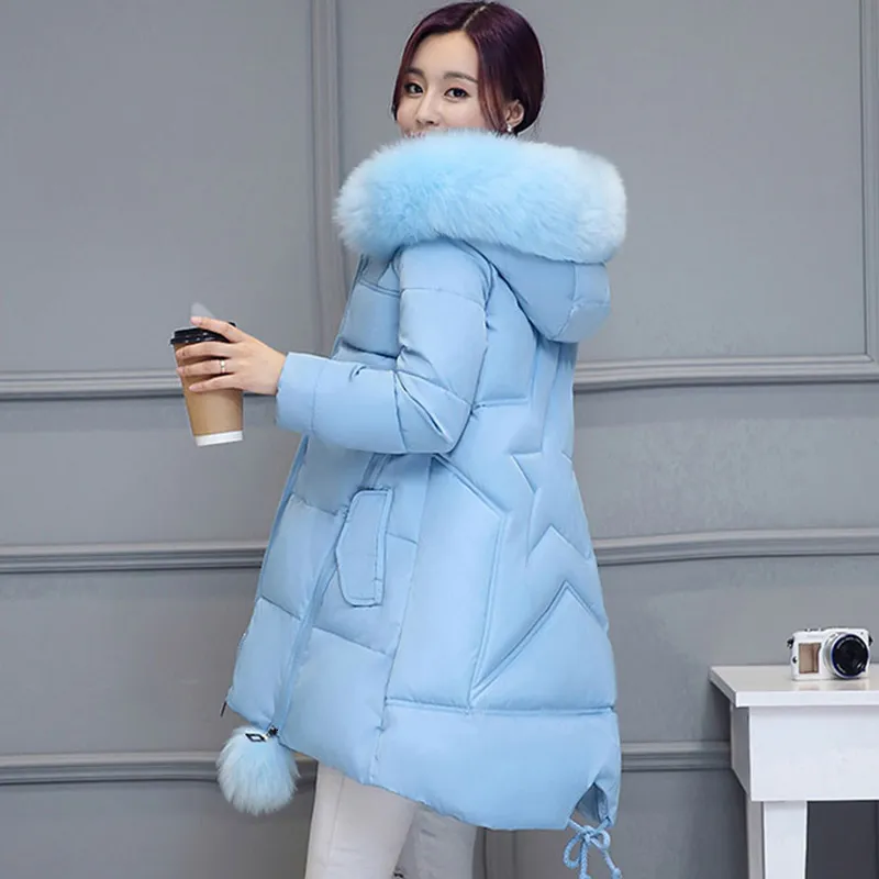 Parkas en duvet pour femmes veste d'hiver surdimensionnée Parka vêtements d'extérieur à capuche coton chaud grande taille 5XL 6XL manteau Parker Y159 230111
