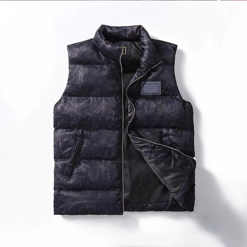 Black vest mens winter 2025