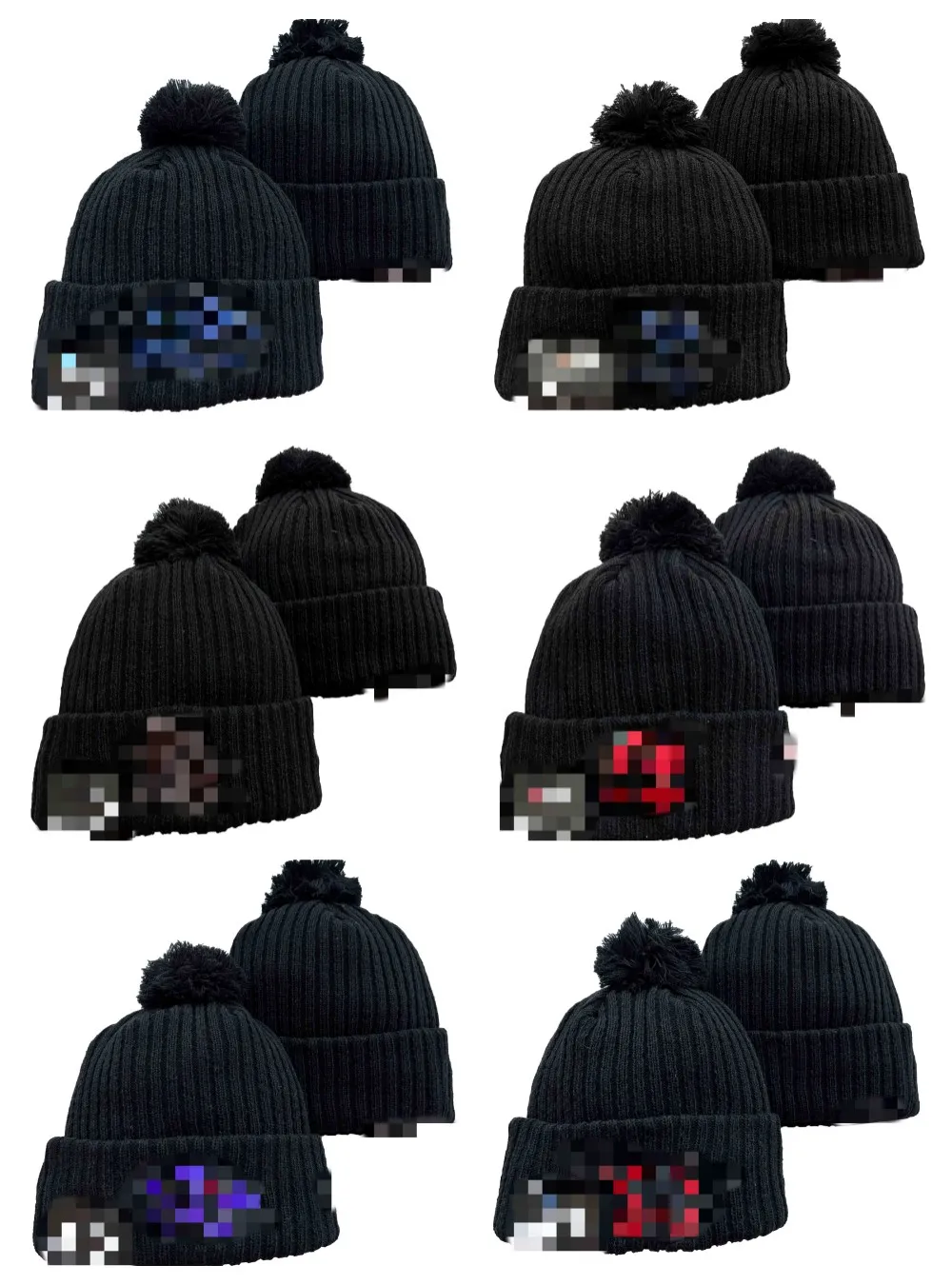 2023 Bonnet tricoté Bonnet Cap Designer Skull Caps pour homme femme 10 chapeaux de couleur unie en option M1