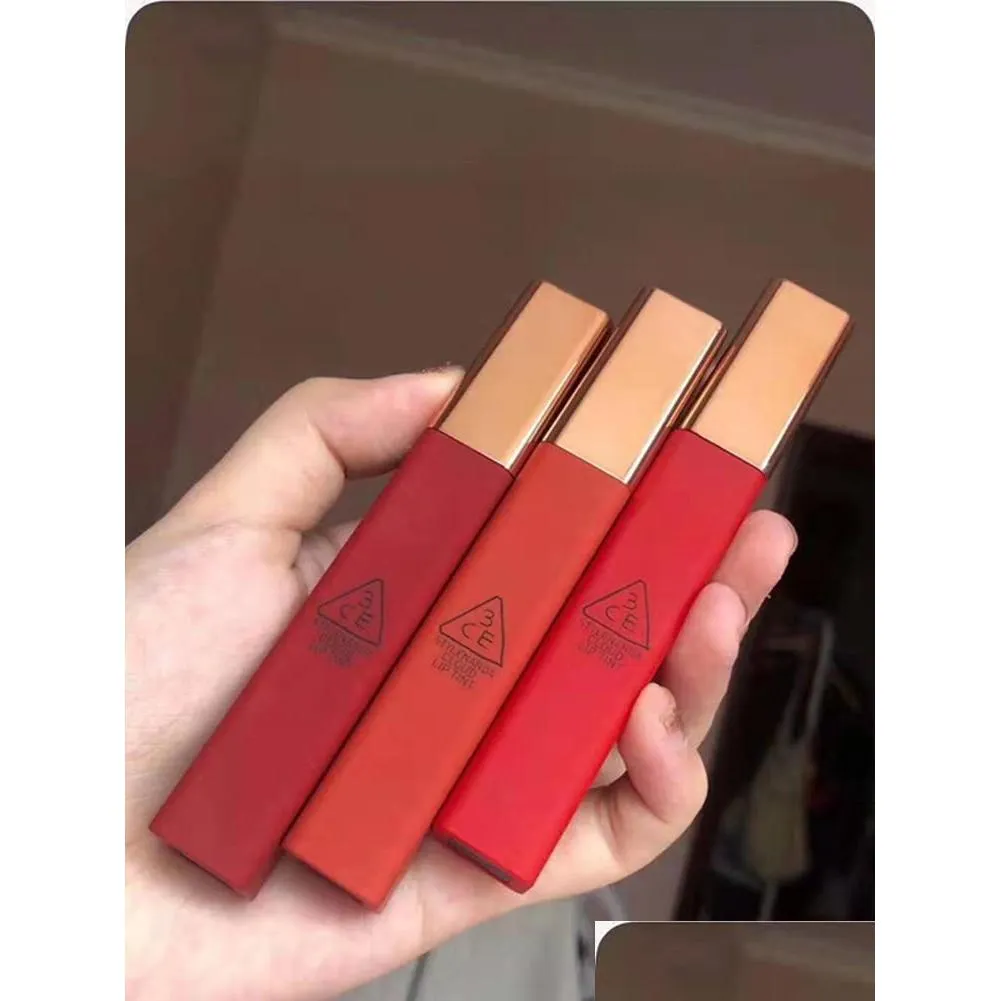 Глянцевая глянка Drop3ce Matte Liquid Lipstick Laving Waterpronation Soft Lacquer оттенок обнаженная губная медльва.