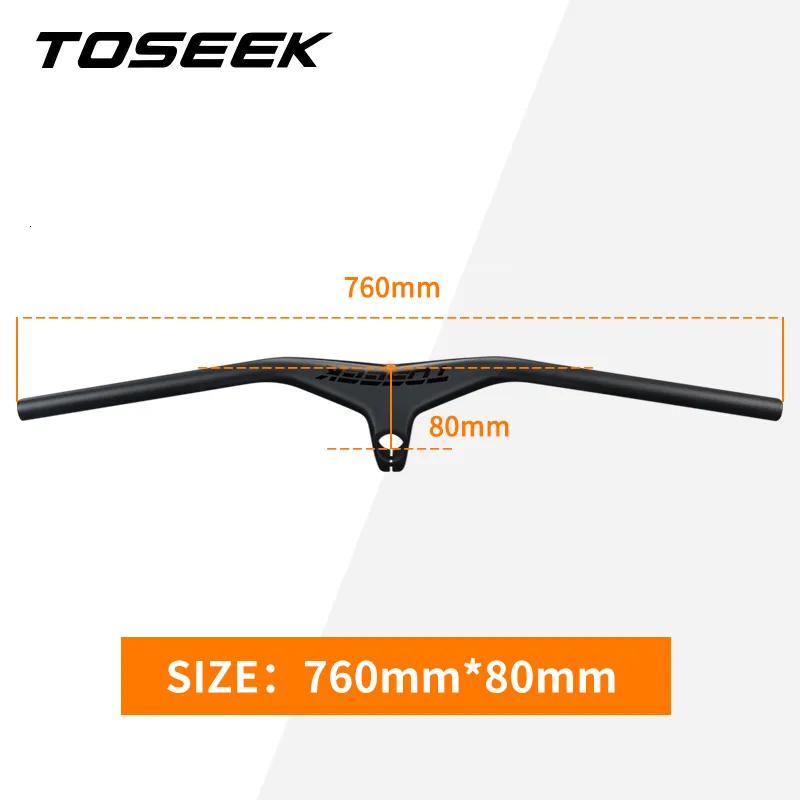 Toseek Attacco manubrio in carbonio + lega di alluminio 10/17/25