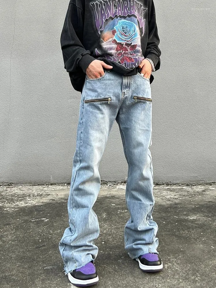 Heren jeans 2023 high fashion mannen sexy harem moeder vintage vriendje streetwear denim broek