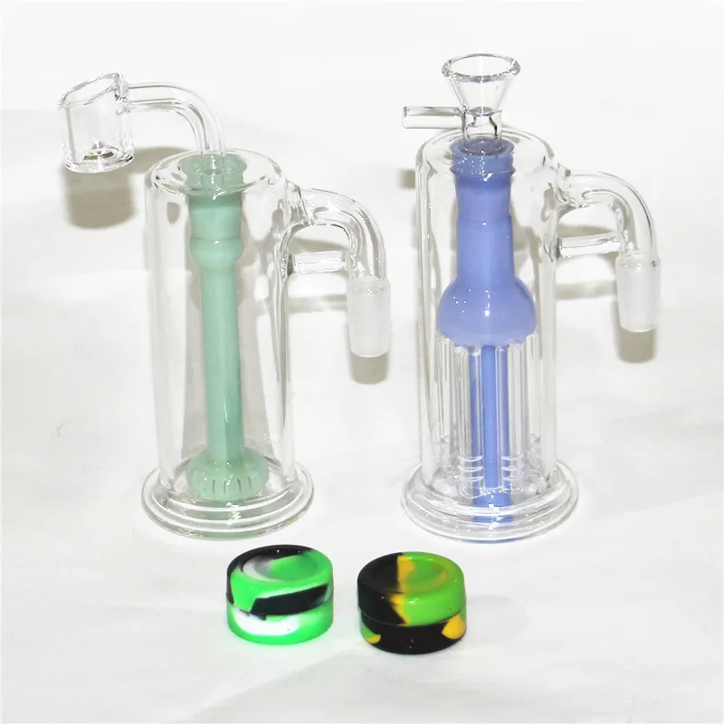 Narguilés 14mm Verre Récupération D'huile Récupérer Adaptateurs Femelle Mâle Verre Drop Down Adaptateur Avec 4mm Quartz Banger Pour Huile Dab Rigs Bongs D'eau