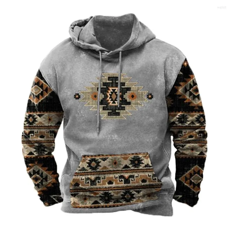 Mens top western pullover