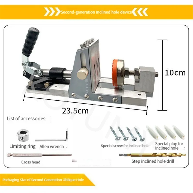 Drill master portable sale pocket hole jig
