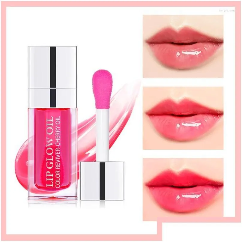 Lip Gloss Colors Oil Hydrating Plum Coat For Lipstick Tinted Plumper Serum Moisturizing Glow Treatmentlip Drop Delivery Health Beaut Dhhxd