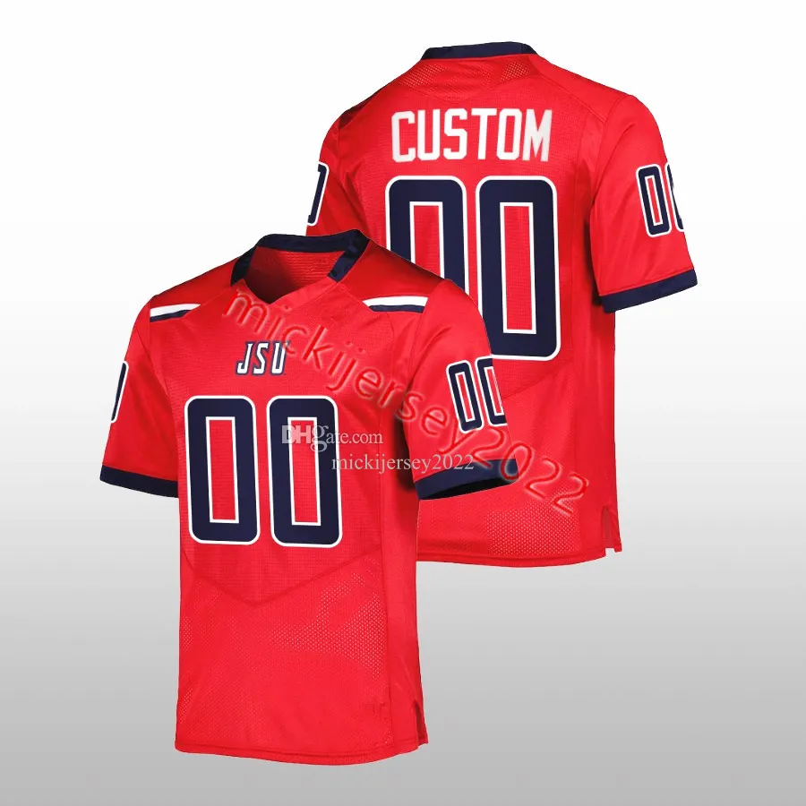Big Boy Jackson State Tigers S16 Adult Football Jersey – Navy Blue