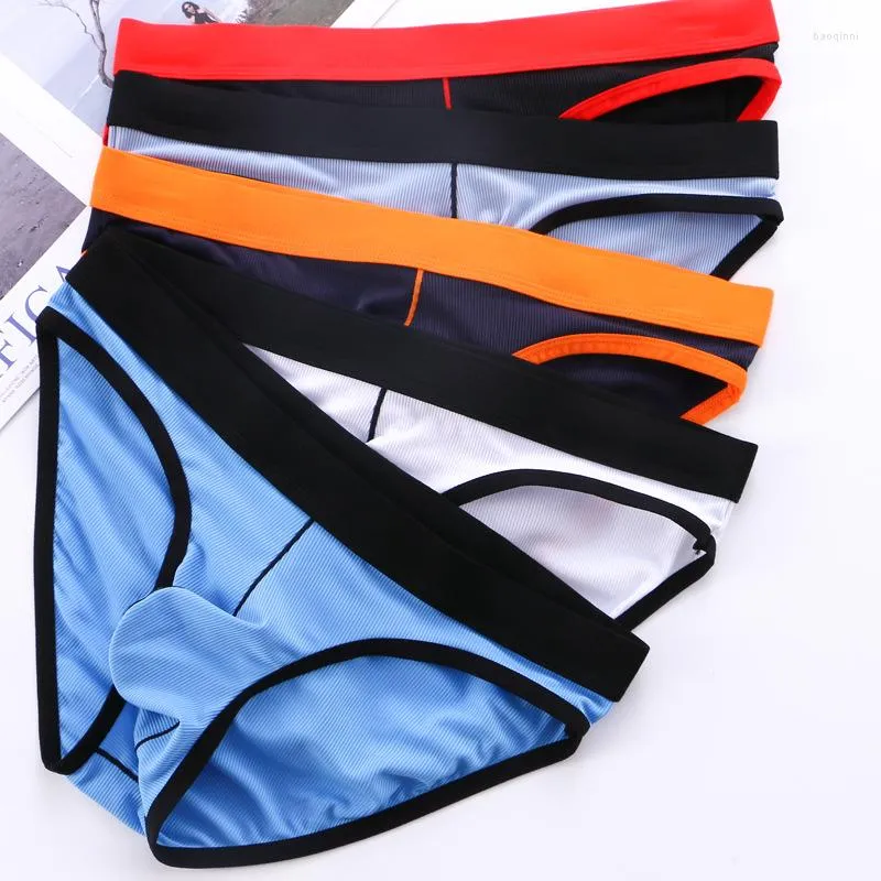 Slip 2023 Sexy hommes sous-vêtements slips homme Bikini Gay taille moyenne Lingerie Cuecas Sexys Homem