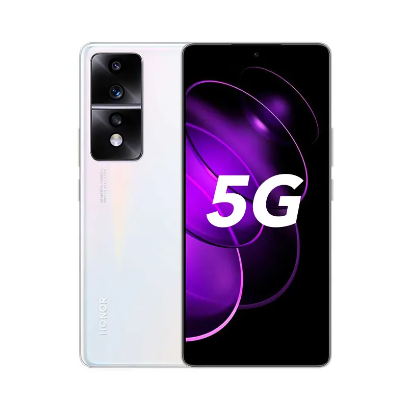 오리지널 화웨이 명예 80 GT 5G 휴대폰 스마트 12GB 16GB RAM 256GB ROM SNAPDRAGON 8 GEN1 54MP NFC Android 6.67 "120Hz AMOLED 전체 디스플레이 지문 ID 얼굴 휴대폰