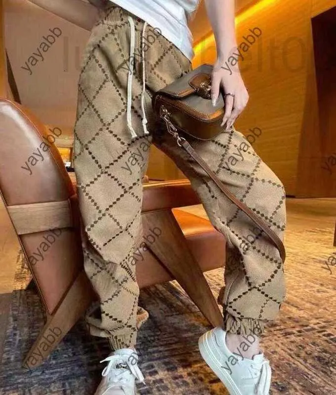 مصمم سراويل للرجال كلاسيكي للنساء للنساء المسارين مع رسائل أزياء تقنية الصيو السليمة سروال سروال سروال