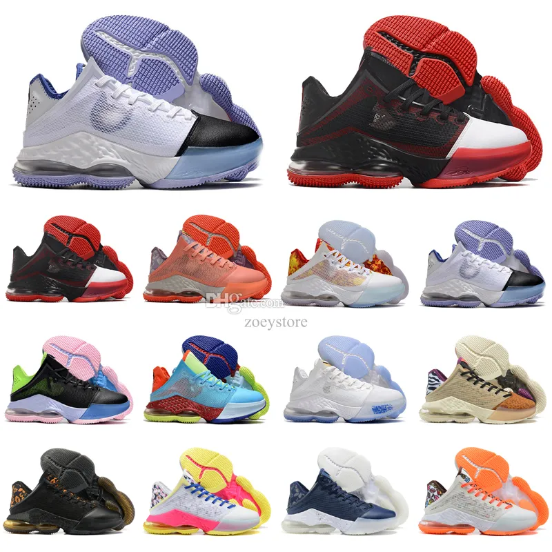 Lebrons 19 XIX Low What The Basketballschuhe 2023 Uniform Hook Space Jam Dutch Harwood Classic Hook Bred 18 18s Sport Outdoor Schuhgröße 40-46