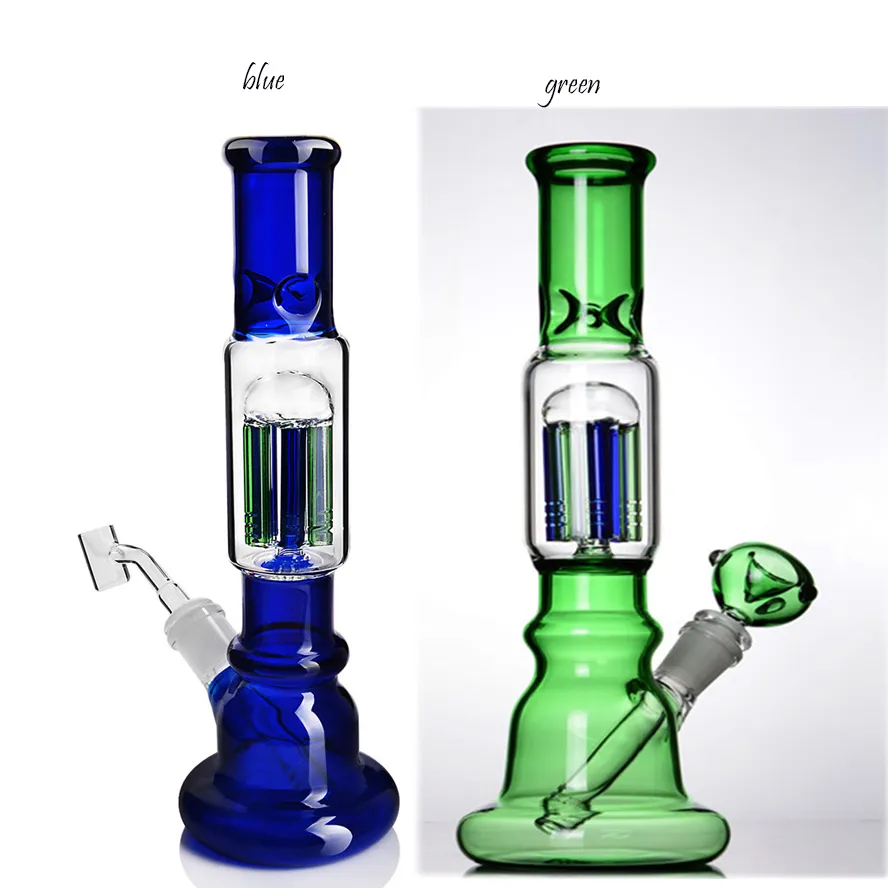 Beaker Base Bong Pipa in vetro fumatori Narghilè Shisha Downstem Perc Bong in vetro acqua Dab Rigs con giunto da 14 mm