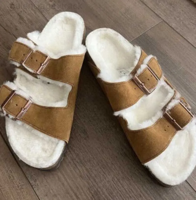 UPS BIRK Designer Sandals Women Lady Sheedling Sandals Sandals Clog Mules Arizona Sandal Gizeh Wool Fur Slides U Australia WGG Flops Flops