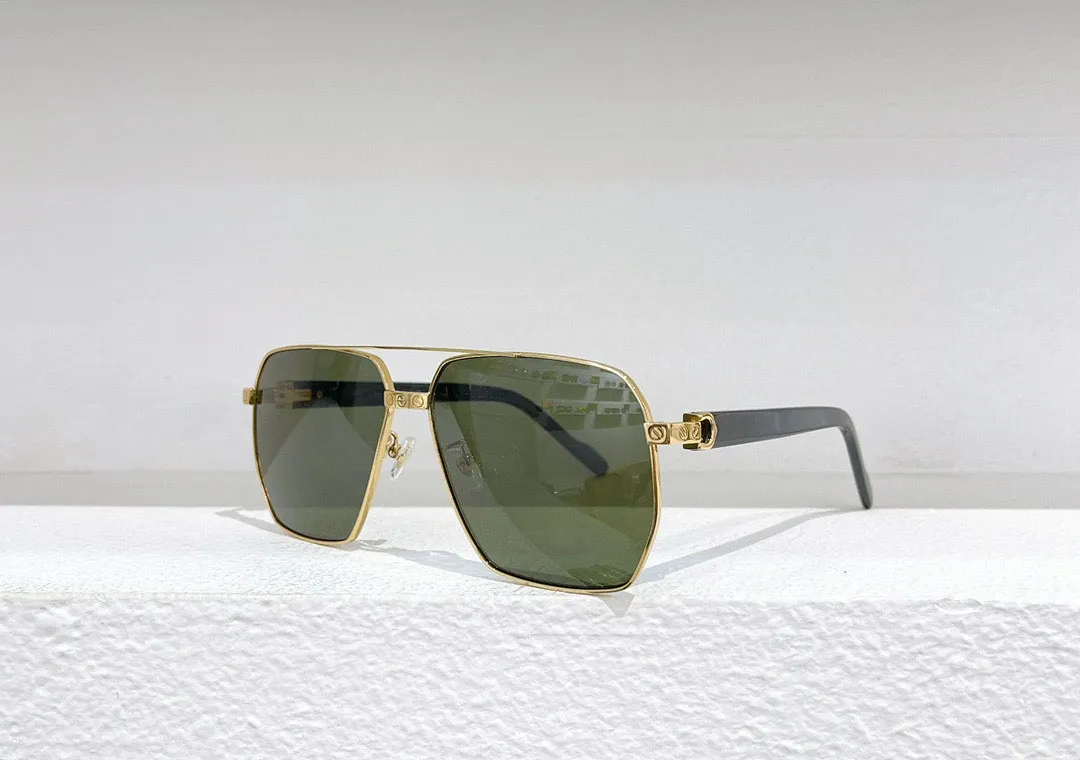 Okulary przeciwsłoneczne dla kobiet mężczyzn okularów słonecznych Styl mody chroni oczy Uv400 z losowym pudełkiem i skrzynką 0418
