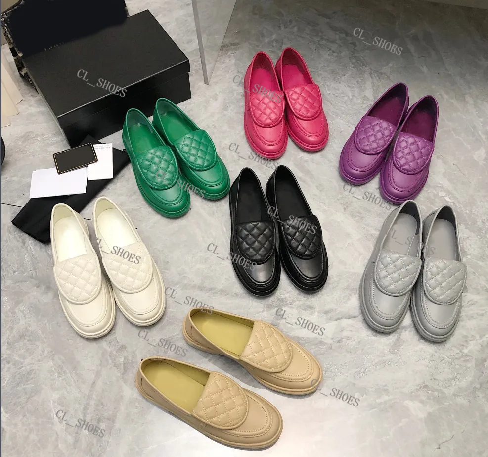 Designer-Abendschuhe für Damen, Loafer, luxuriöse Plateauschuhe, Mary Jane, klobige Sneaker, Kalbsleder-Pantoletten