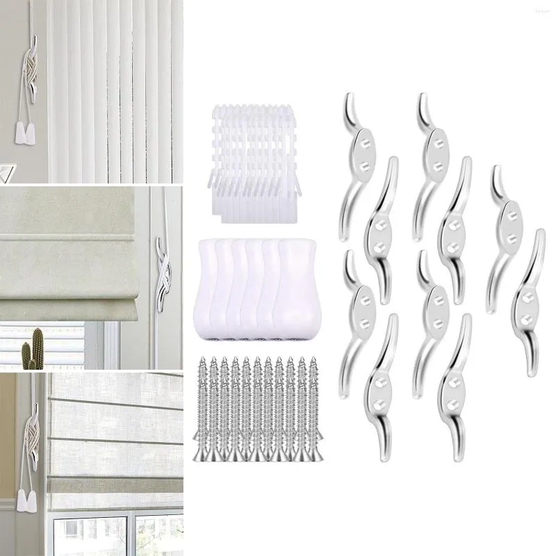 Curtain Set Of Window Blind Cord Cleats Rope Cleat General Premium Rods Roman Shade For Bamboo Blinds Shades