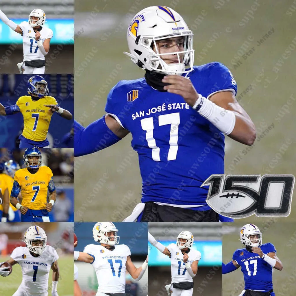 San Jose State Spartans Football Jersey NCAA College Game Day Apparel:  Starkel, Nevens, Ross More! Premium Quality, Limited Edition!
