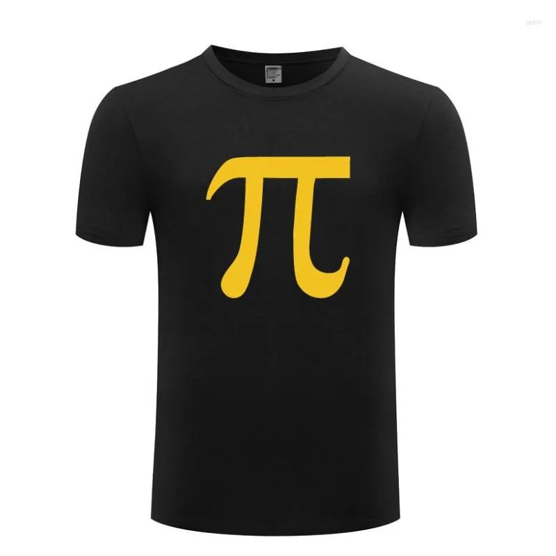 Hommes T-shirts Classique Math Science Pi Lettre Nouveauté Hommes D'été Coton À Manches Courtes T-shirt Casual Mâle Sport T-shirt T-shirt Homme