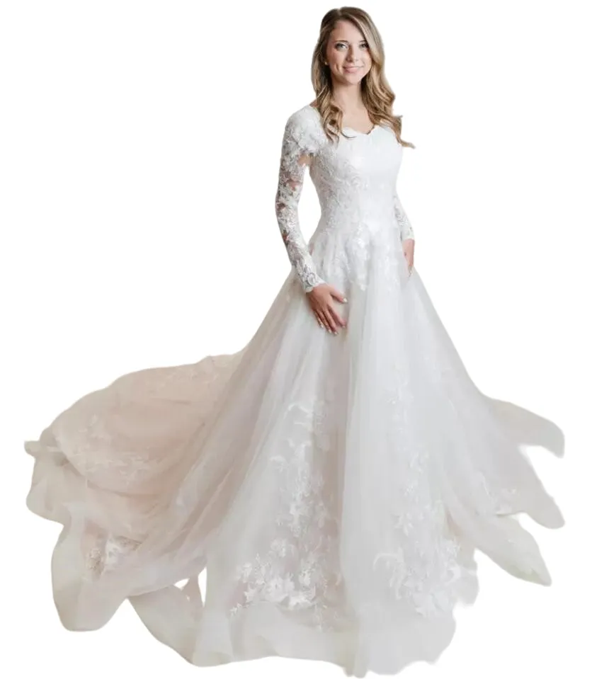 Robe Mariée Western Country Western Bridal Robes: Élégant Robe De