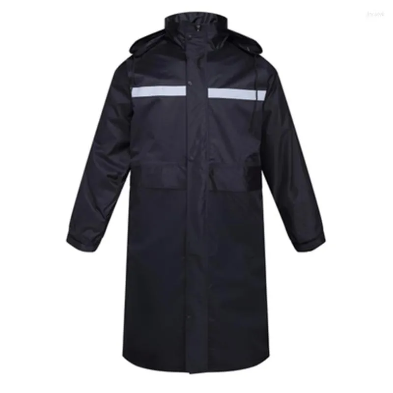 Vêtements de pluie à capuche extérieur imperméable imperméable hommes Long manteau femmes salopette de pêche Chaqueta Mujer vêtements de pluie imperméables 50A0145