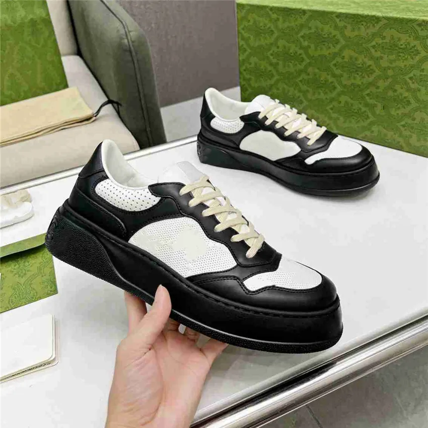 Luxur Design Bowling Shoes 2023 Fashionabla Ggity Men and Women Leather Canvas Logo Logo Casual Outdoor Sports Running Shoes 03-02