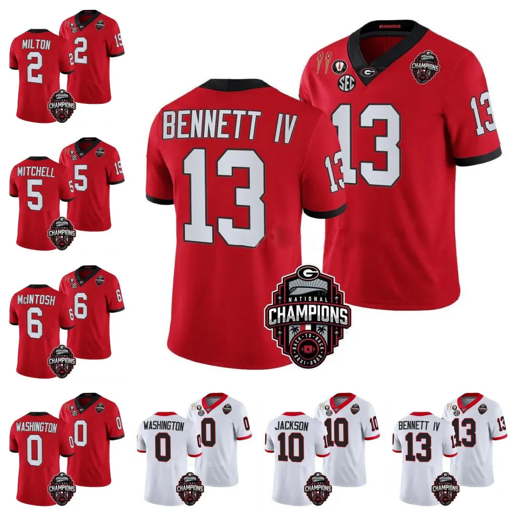 13 Stetson Bennett 2023 Campeones Nacionales UGA Jersey Darnell 13-stetson-bennett-2023-campeones-nacionales-uga-jersey-darnell