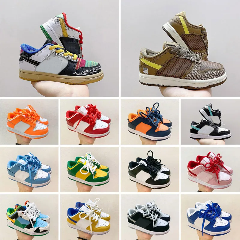 Niños Dunks Shoes SB Low Dunke Girls Dunks Sports Sports Baby Sneakers Diseñadores de diseñadores Correr zapatillas de baloncesto Retro