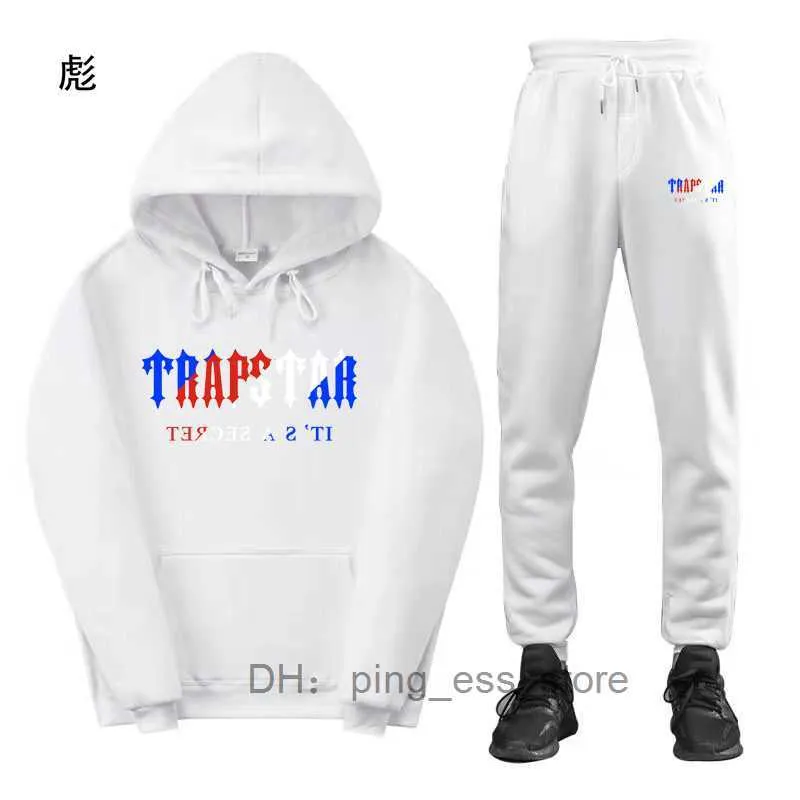 Trapstar top white hoodie