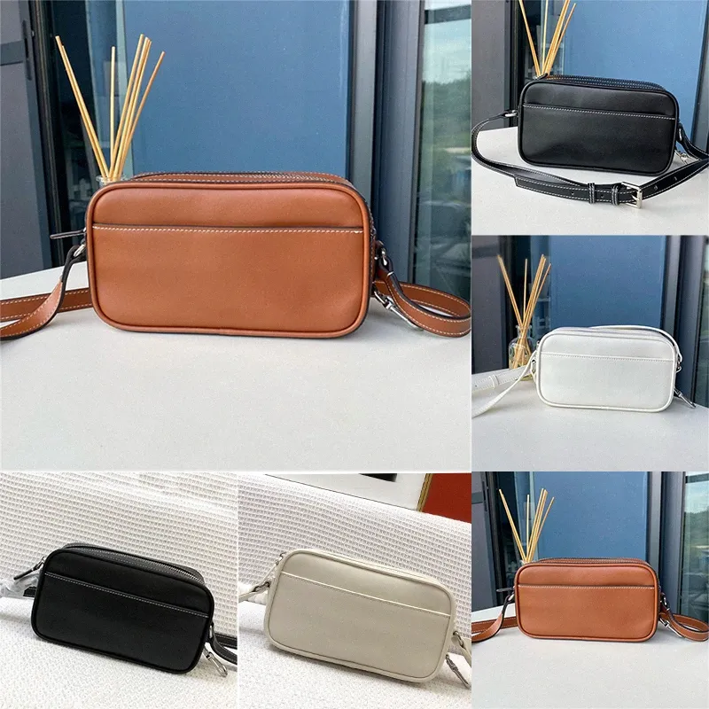 Niche high-end la baneto-riem pochette crossbody tassen lederen messenger camera tas mannen dames schoudertassen portemonnee 2024