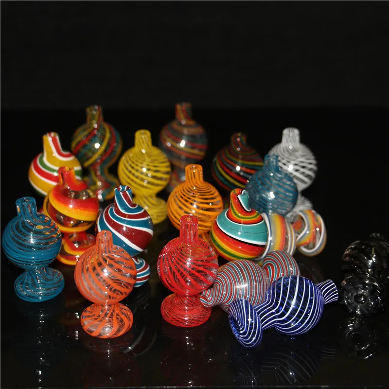 Peak Glass Smoking Carb Cap Fit Peaks Insert Heady Bubble Caps für Quarz Banger Wasserbongs Dab Rigs Rohre