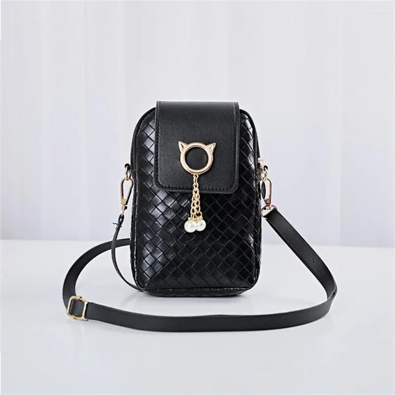 Evening Bags Women's Bag 2023 Trend Soft Leather Cell Phone Purse Wallets Women Crossbody Shoulder Luxury Designer Brand Handbag