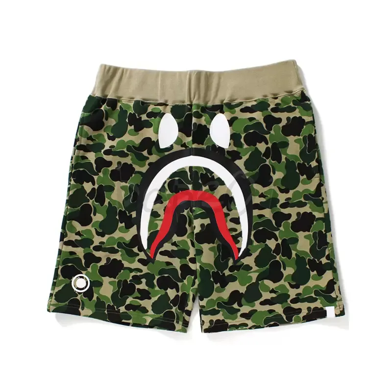Camouflage Shark Print Shorts Stylish Mens Womens Beachwear In M 2XL From Bape01 24.51 DHgate.Com
