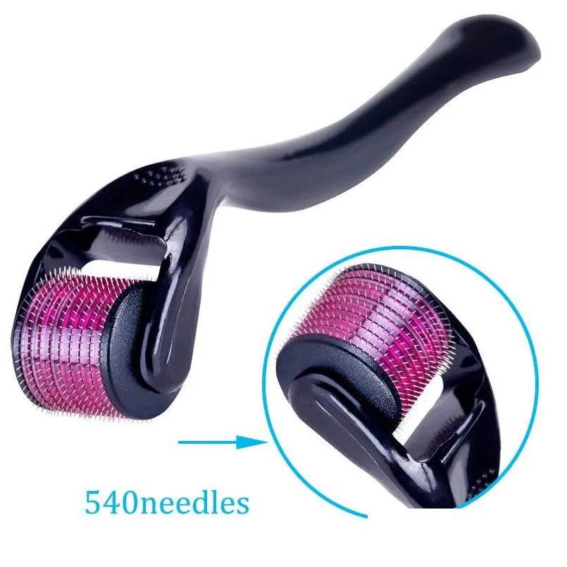 Nagelfiler Microneedle Roller 0,2mm3,0mm 540 Micro Needles Skin Therapy Care Tools Drop Delivery Health Beauty Art Salon DHKG0