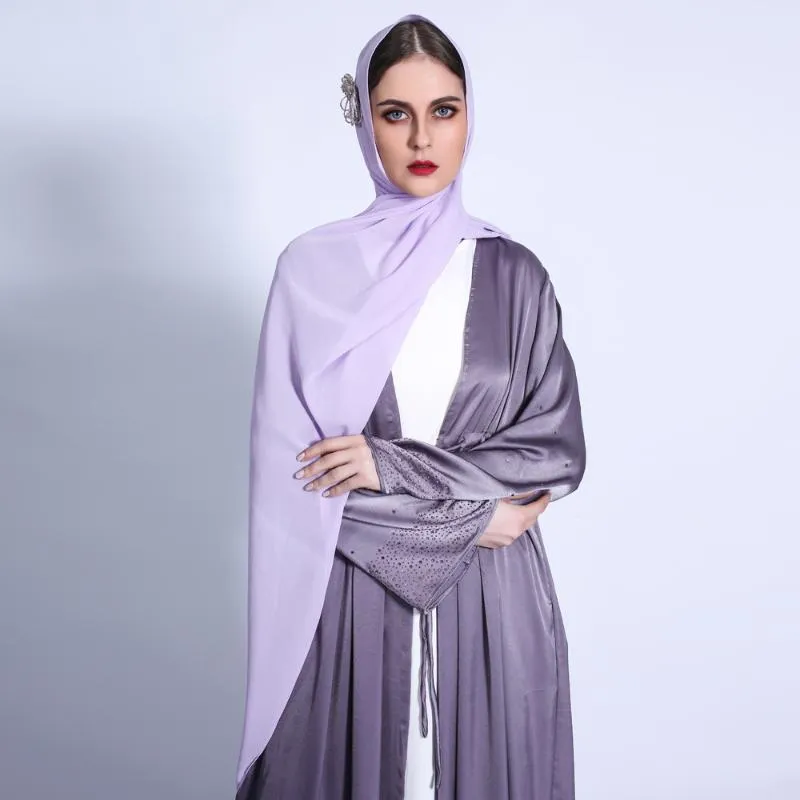 Ubranie etniczne Ramadan Eid Mubarak Abaya Dubai Turcja Arabia Saudyjska Arabia Islam Muzułmańska moda hidżab Abayas dla kobiet szata longue femme