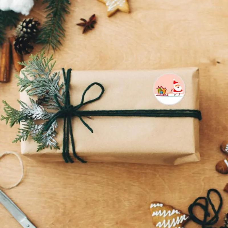 Geschenkpapier-Aufkleber von Handmades, selbstklebende runde Verpackung, versiegelt für Umschläge