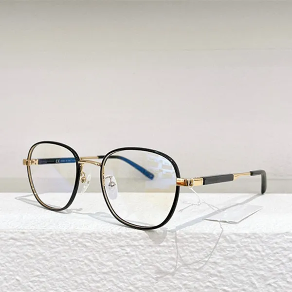 Optyczne okulary dla mężczyzn kobiety 981 Retro w stylu retro okrągłe okrągłe okulary z pełną ramą z pudełkiem