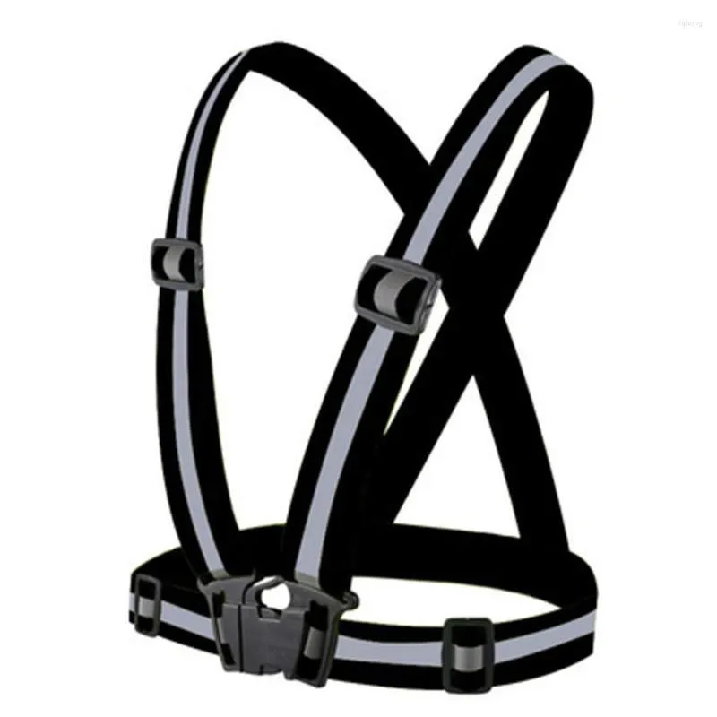 Waist Support Reflective Belts For Running High Visible Night Safety Gear Kid Men Women Adjustable Elastic Belt