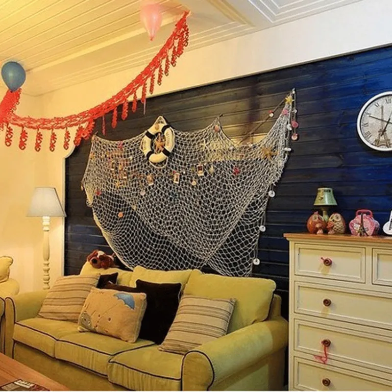 Fishing Net Supplies Home Decoration 100*200Cm Wall Hangings Fun