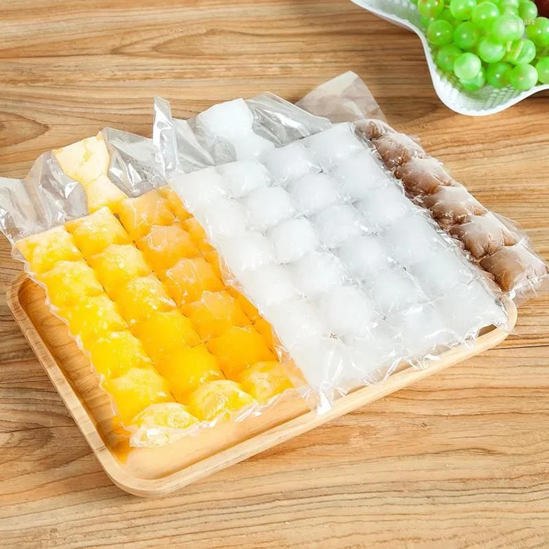 Baking Moulds 10pcs/pack Disposable Ice-Making Bags Ice Maker Cube Tray Mold Mould Summer DIY Drinking Tool