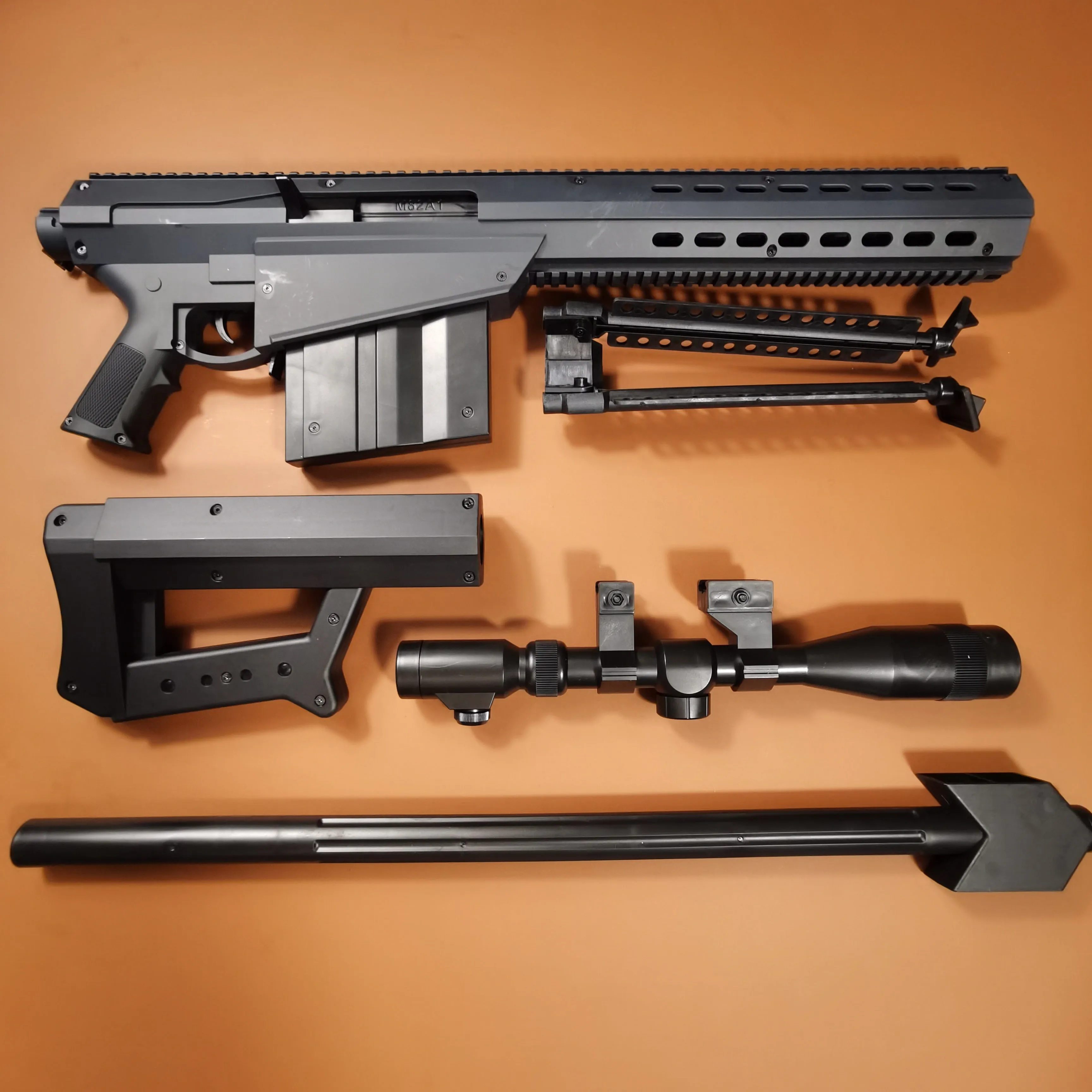 Barrett M82A1 AK47 Desert Eagle MP5 Assembler Pistolet Modèle Blocs de  Construction Briques Ensemble avec Bombe Molle Balle Pistolet Jouets pour  Garçons Cadeau - AliExpress