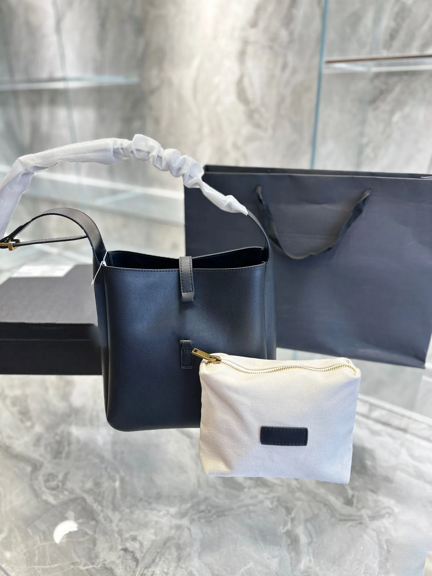 Modeontwerper schoudertas 2023 dames luxe handtassen de draagtas messenger bags portemonnees boodschappentassen zwarte grote capaciteit