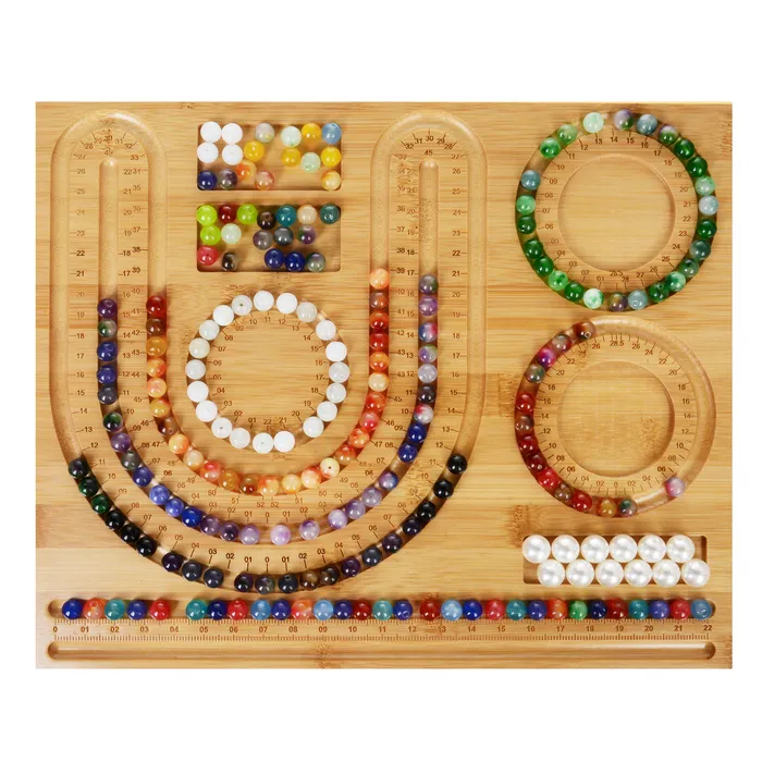 Bamboo Beading Board Set For Jewelry Making And Necklace Design Montessori  Math Toys For Bracelet And Trays 230111 From Deng08, $24.79