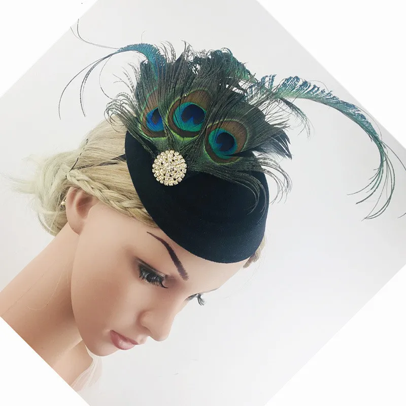 Fascinator Mit Blume Und Federn – Eleganter Haarschmuck Als Haarclip Für Hochzeiten, Tea Party & Kirche